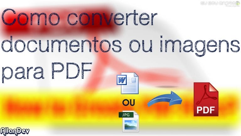 Como converter documentos e imagens em arquivos PDF com o telegram