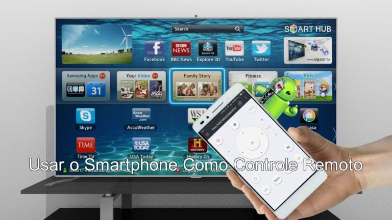 Usar o Smartphone Como Controle Remoto