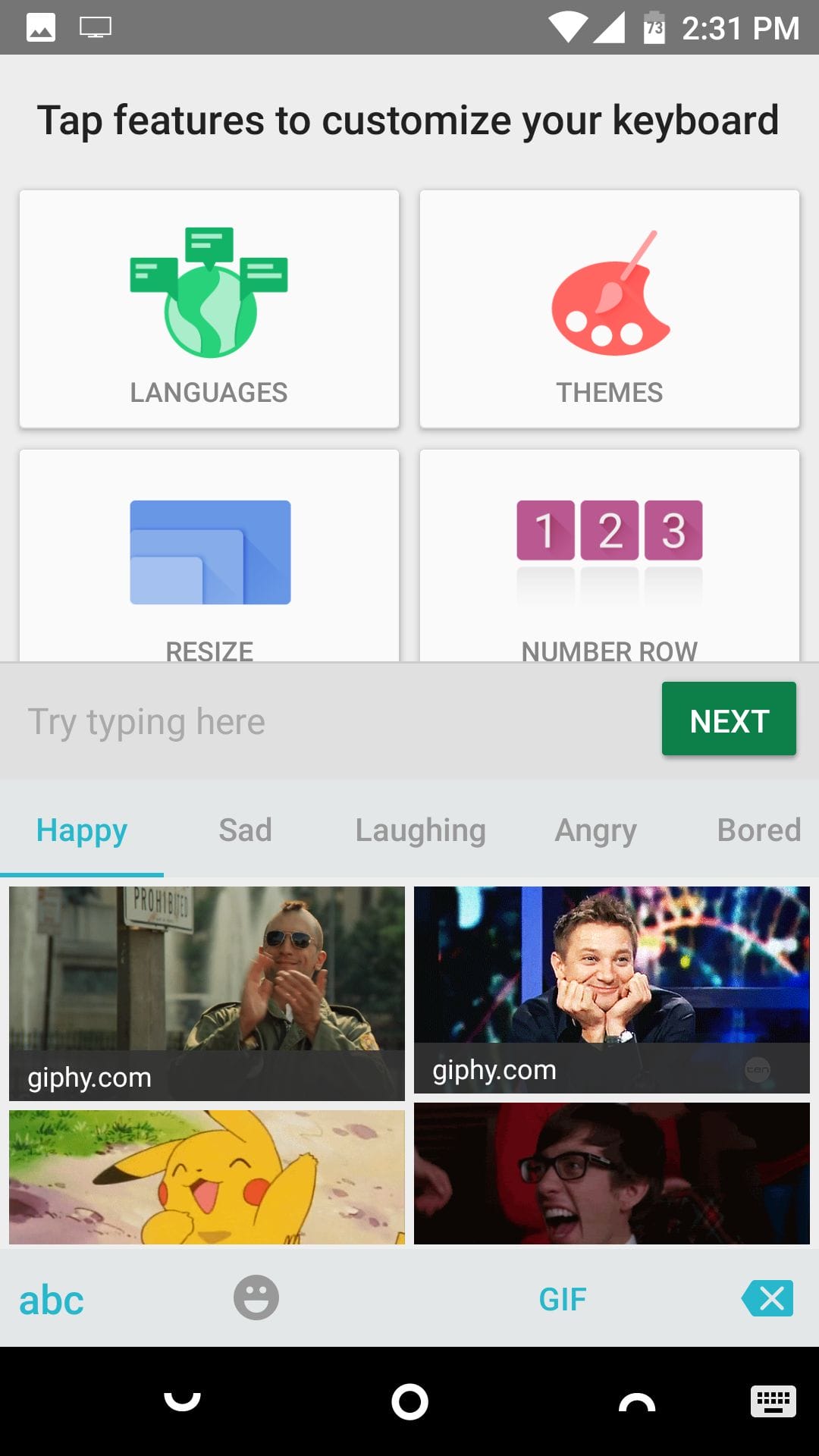 A última Atualização do SwiftKey traz Suporte GIF e 9 novos idiomas para transliteração