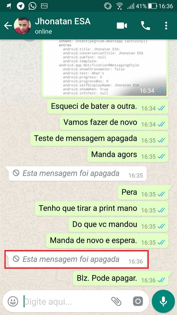 Como Ler Mensagens Após Serem Apagadas