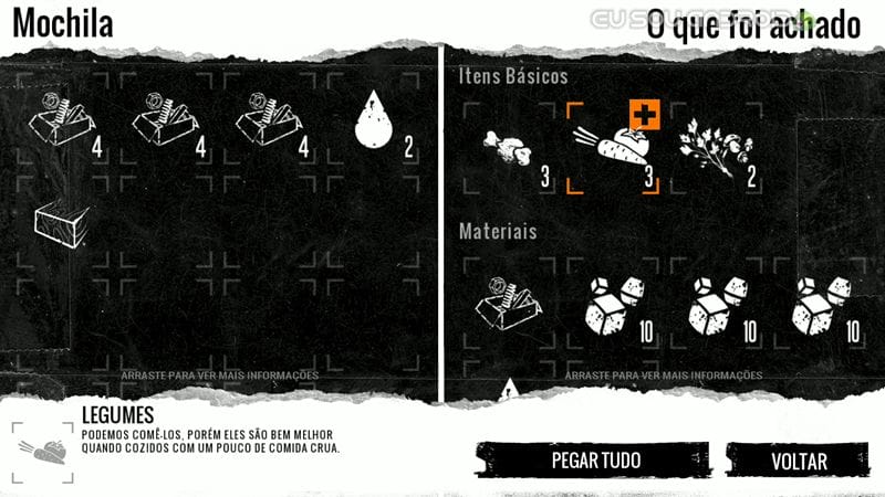 Pegando recursos This war of mine