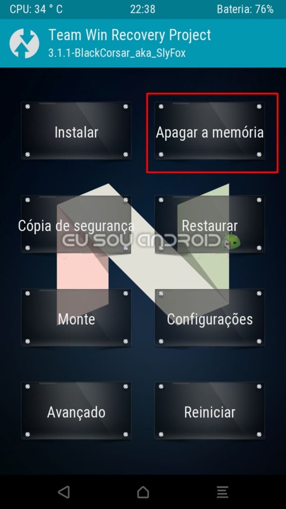 TWRP Zenfone 3 MAX ZC520TL MT6737M - 3