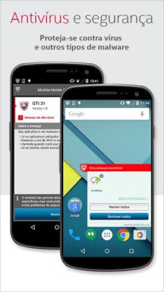 McAfee Segurança de Celular