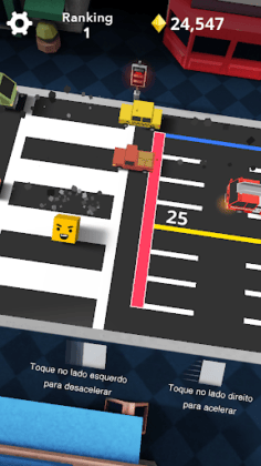 Shuttle Run - Cross the Street