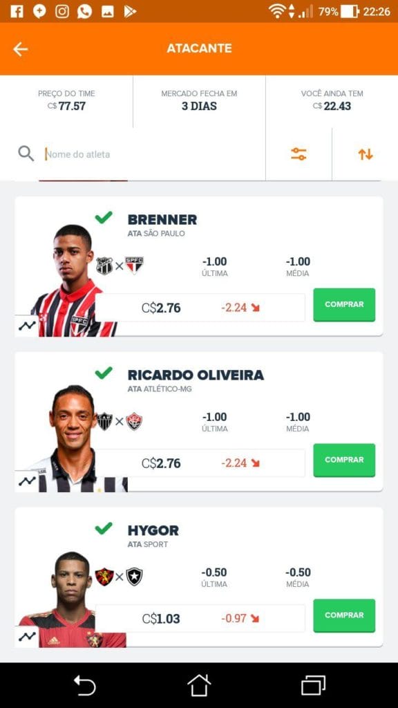 Como Subir as Cartoletas no CartolaFC?