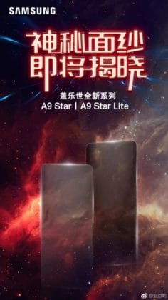 Galaxy A9 Star e A9 Star Lite