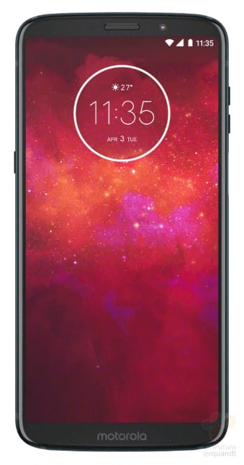 Informações do Motorola Moto Z3 Play