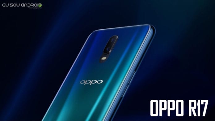 Oppo R17 revelado com scanner de impressão digital