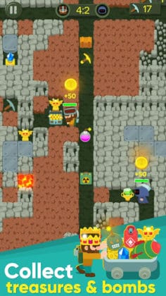 Dig Bombers: PvP multiplayer digging fight