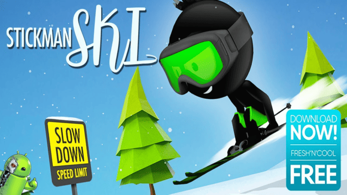 Stickman Ski Disponível para Android