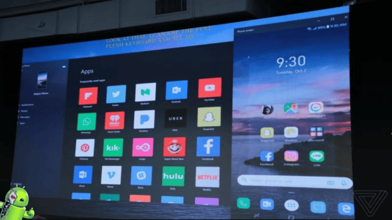 Espelhamento de tela do Windows 10 para Android está chegando em passos lentos