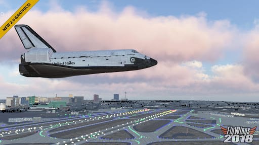 Flight Simulator 2018 FlyWings Free
