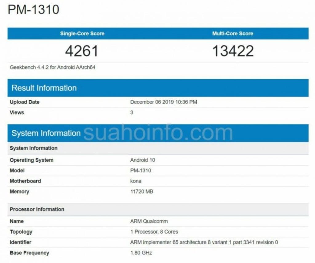 Sony Xperia 3 poderá vir com 12GB de RAM