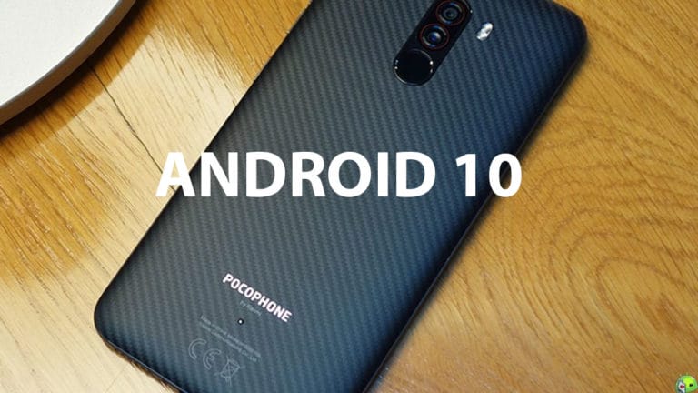 pocophone f1 android 10 CAPA
